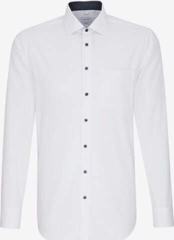 SEIDENSTICKER Regular fit Business Shirt ' Regular ' in White: front