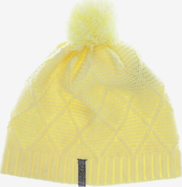 NITRO Hat & Cap in One size in Yellow: front
