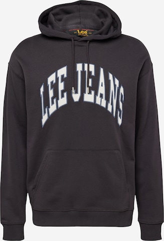 Sweat-shirt Lee en noir : devant