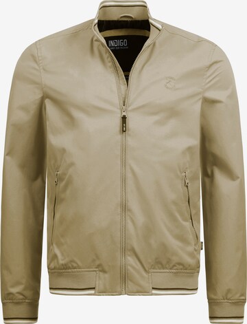 INDICODE JEANS Between-Season Jacket 'Edi' in Beige: front