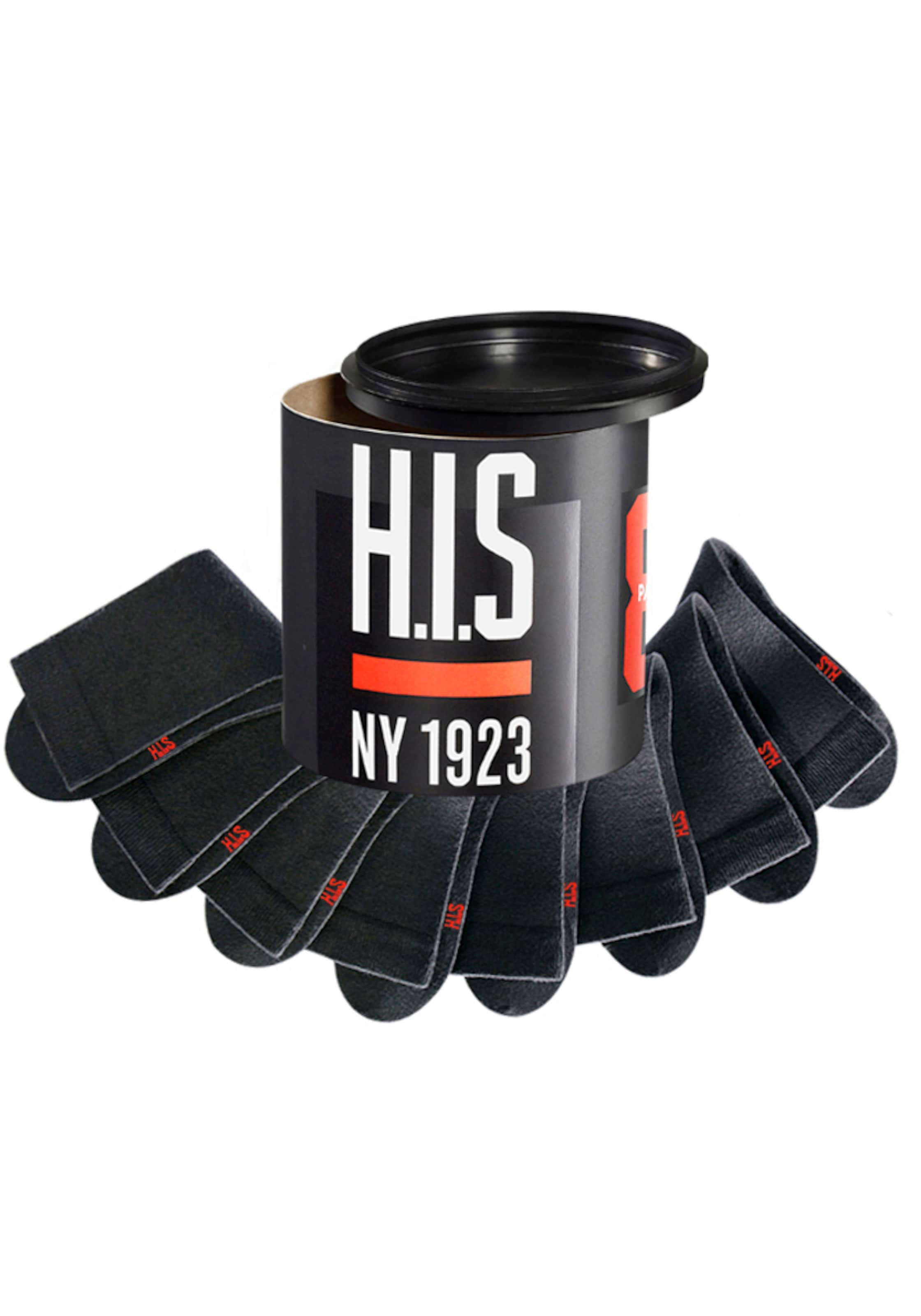 H.I.S Κάλτσες σε μαύρο: μπροστά