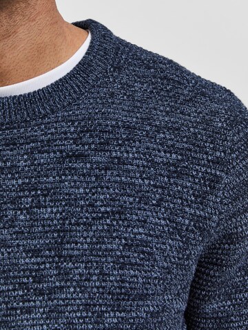 SELECTED HOMME Sweater 'Vince' in Blue