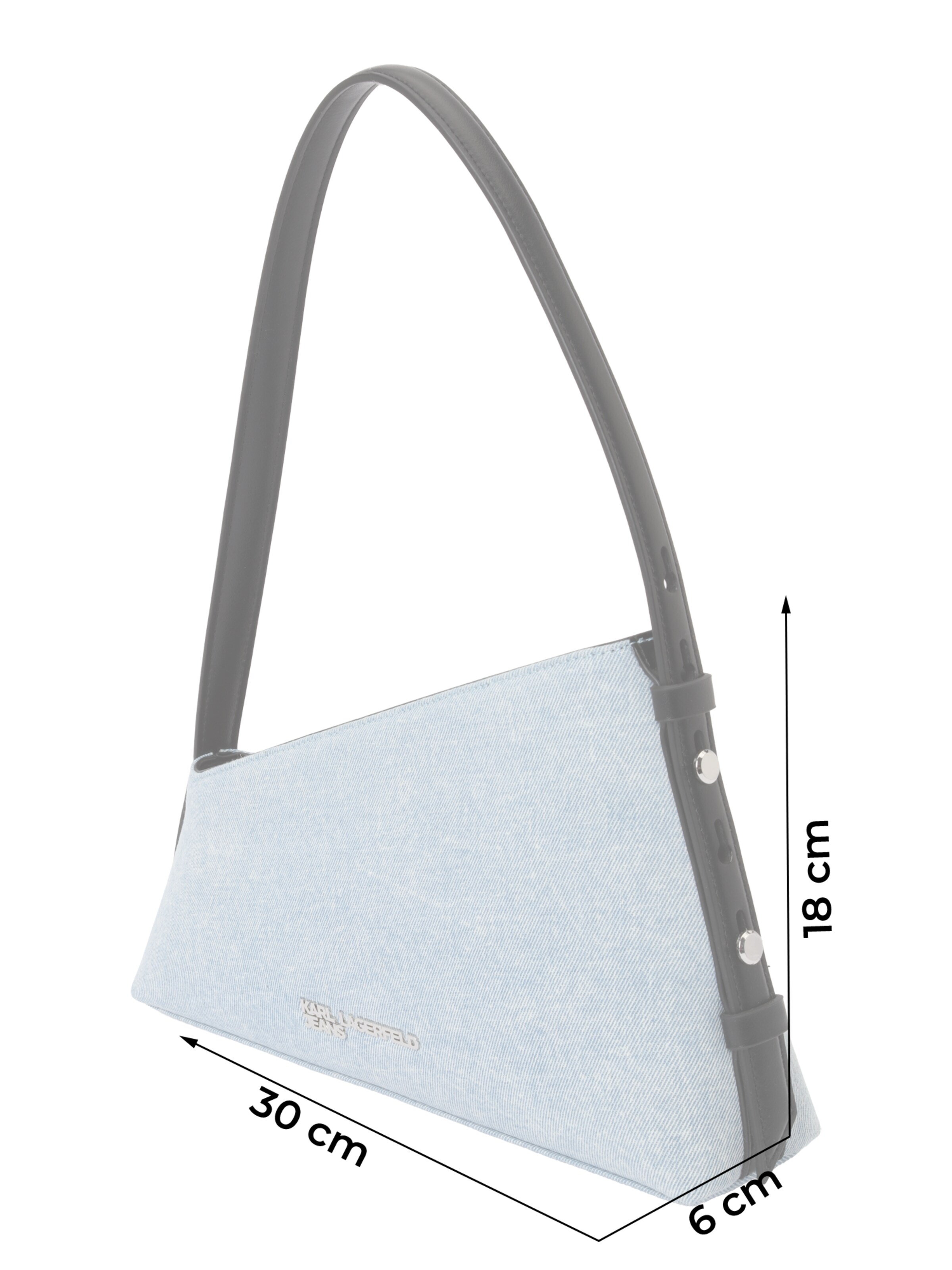 KARL LAGERFELD JEANS Τσάντα ώμου σε μπλε