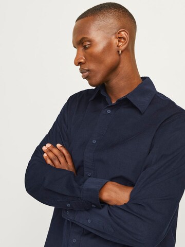 JACK & JONES Regular Fit Hemd 'JPRCСregent' in Blau