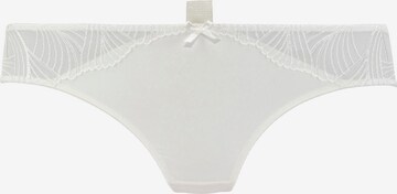 LASCANA Thong in White: front