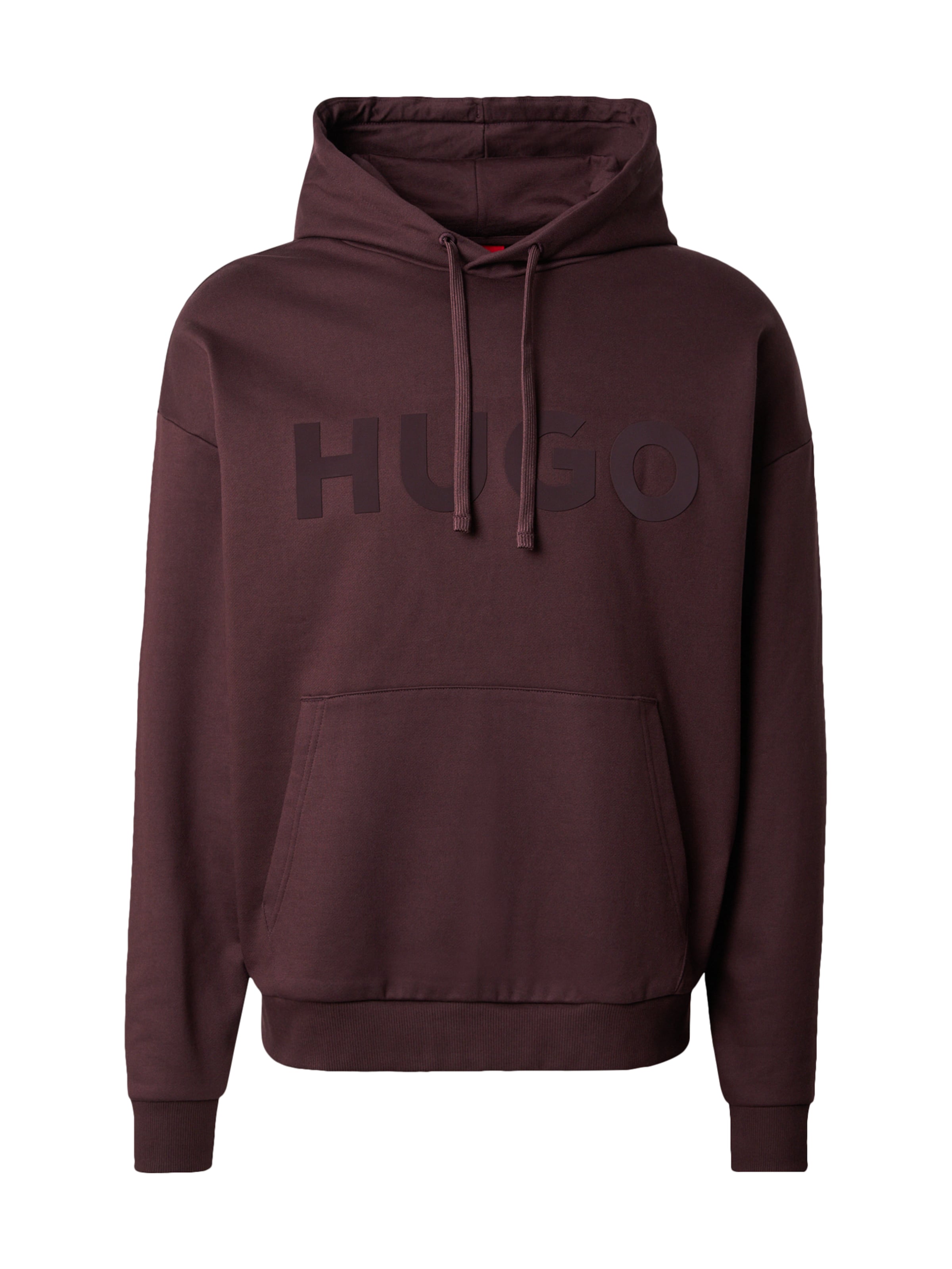 HUGO Sweatshirt 'Ditchle' in Brown: front