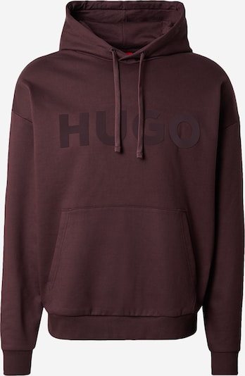 HUGO Collegepaita 'Ditchle' värissä suklaa / antrasiitti, Tuotenäkymä