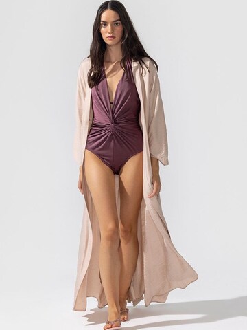 Rivus Swimsuit in Purple: front