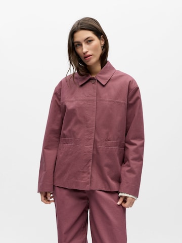 OBJECT Overgangsjakke i brun: forside