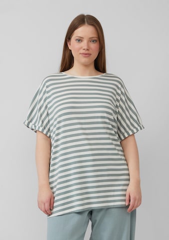 T-shirt QS en vert : devant