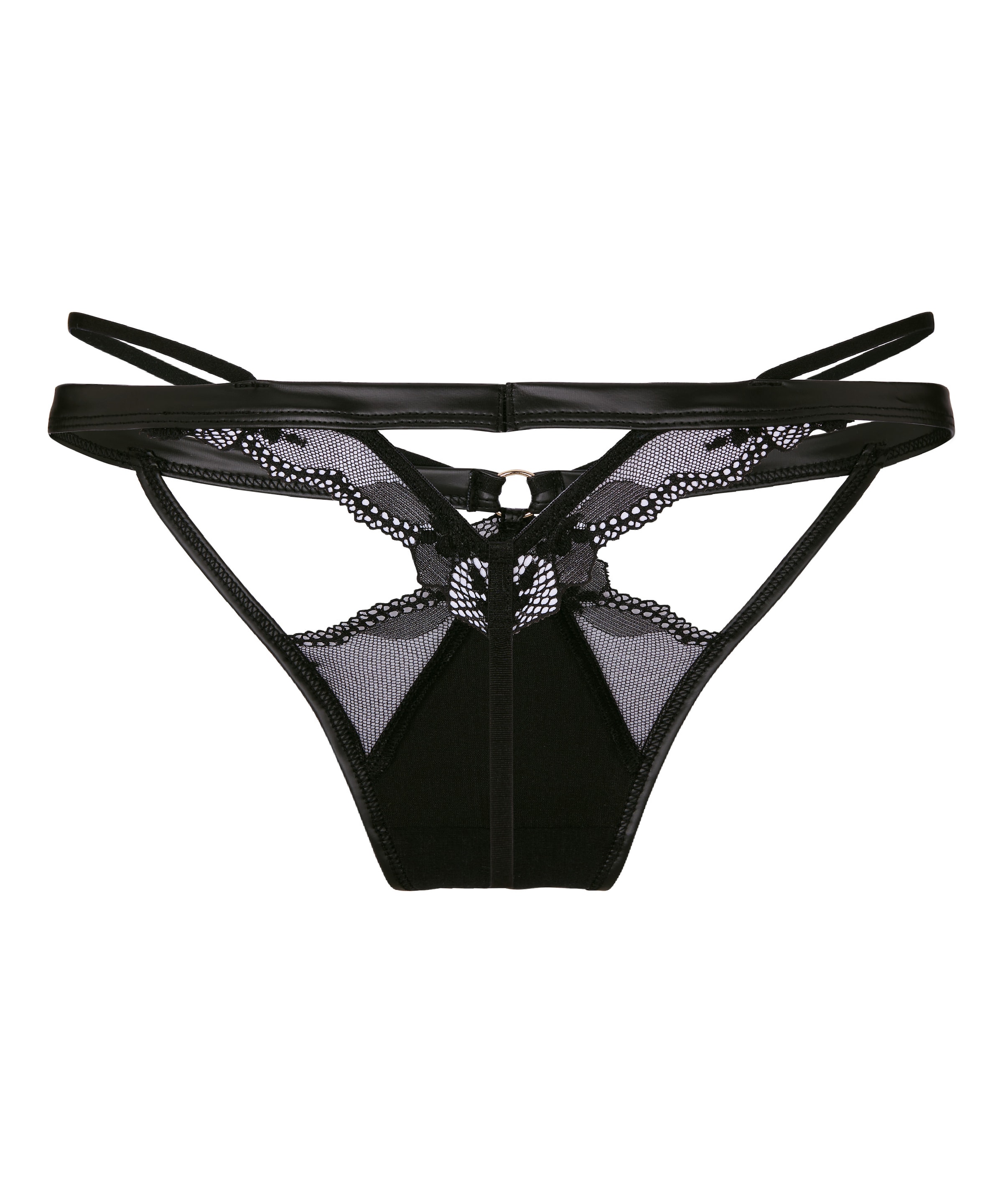 Hunkemöller String 'Ilenia' in Zwart