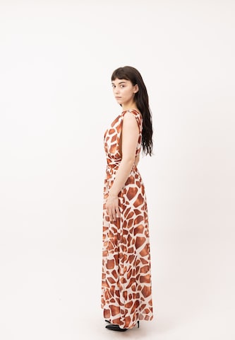 Elara Kleid in Braun