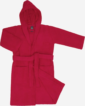 oahoo Bademantel 'Beach & Bath' in Rot: Vorderseite