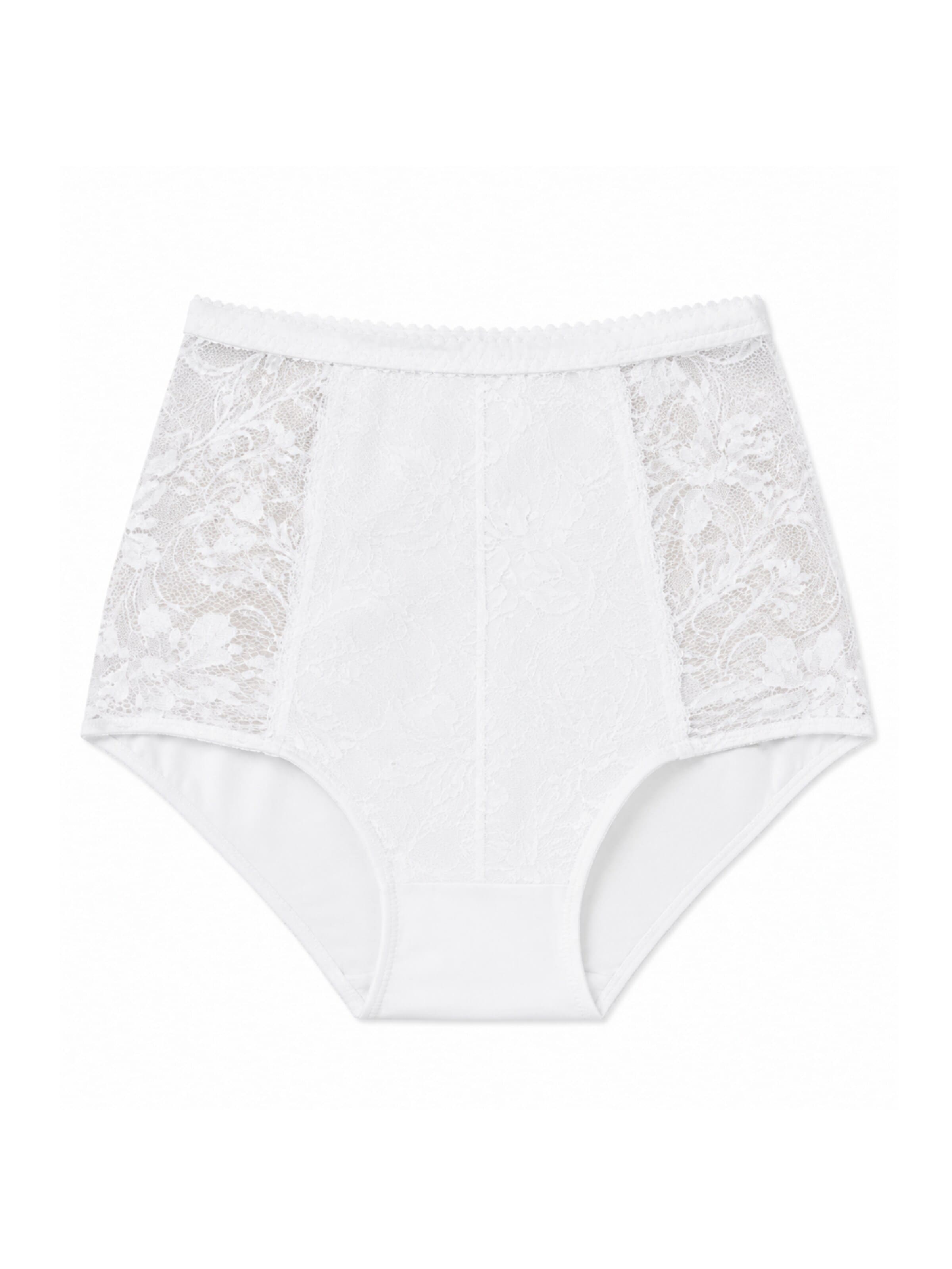 MILENKA Shaping slip in White: front