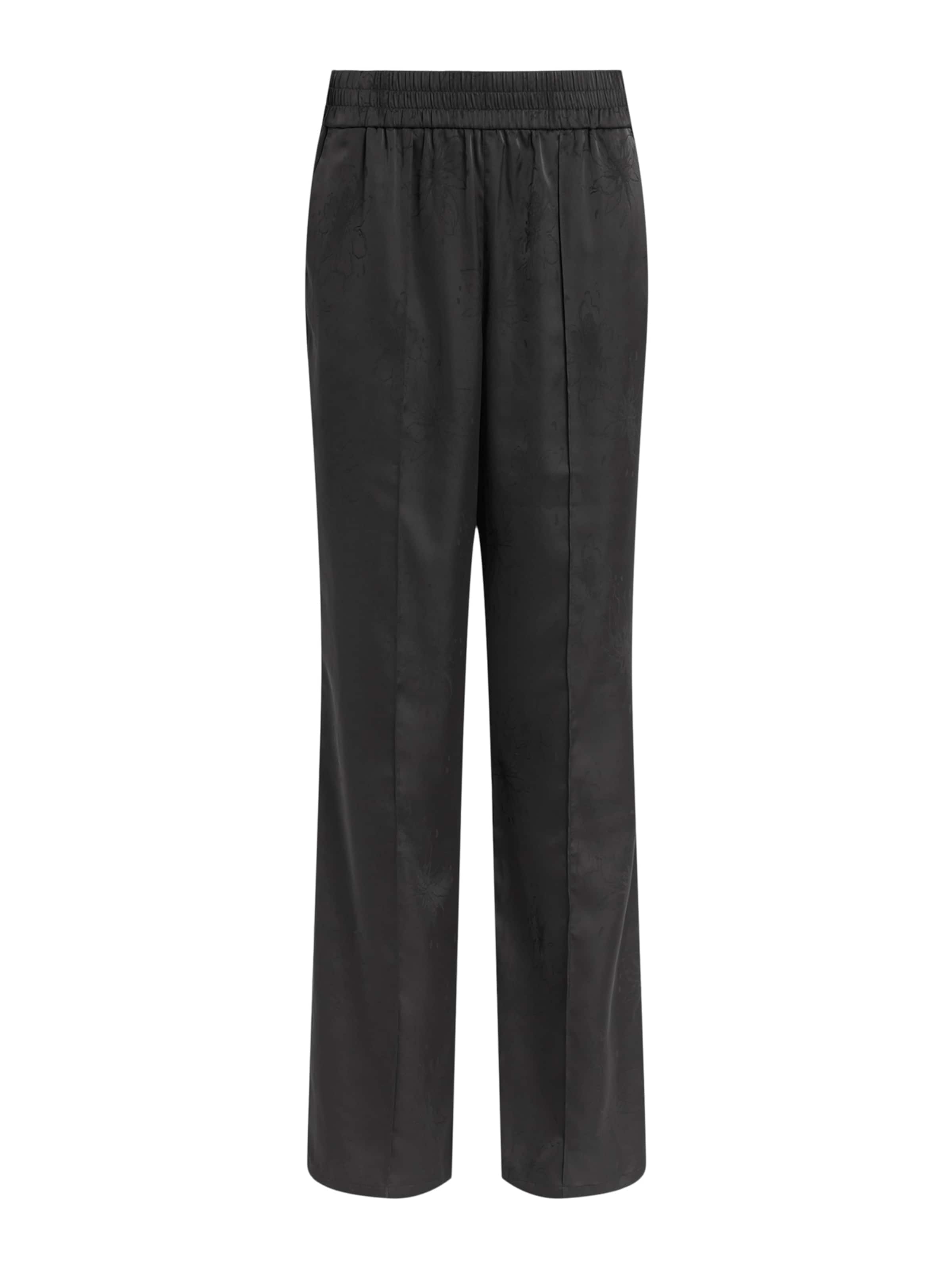 Loosefit Pantalon &#x27;CHARLI&#x27; AllSaints en noir : devant
