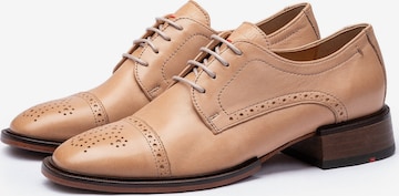 Chaussure à lacets LLOYD en marron : devant