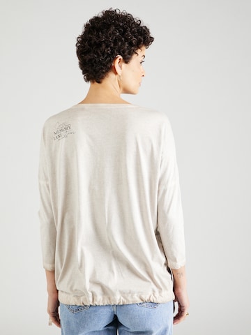 Soccx - Camiseta 'Memory Lane' en beige