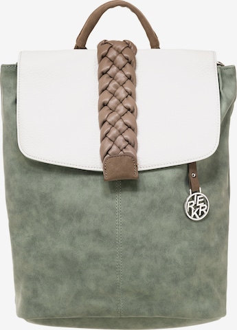 Rieker Backpack in Green: front