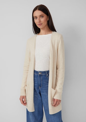 Cardigan s.Oliver en beige : devant