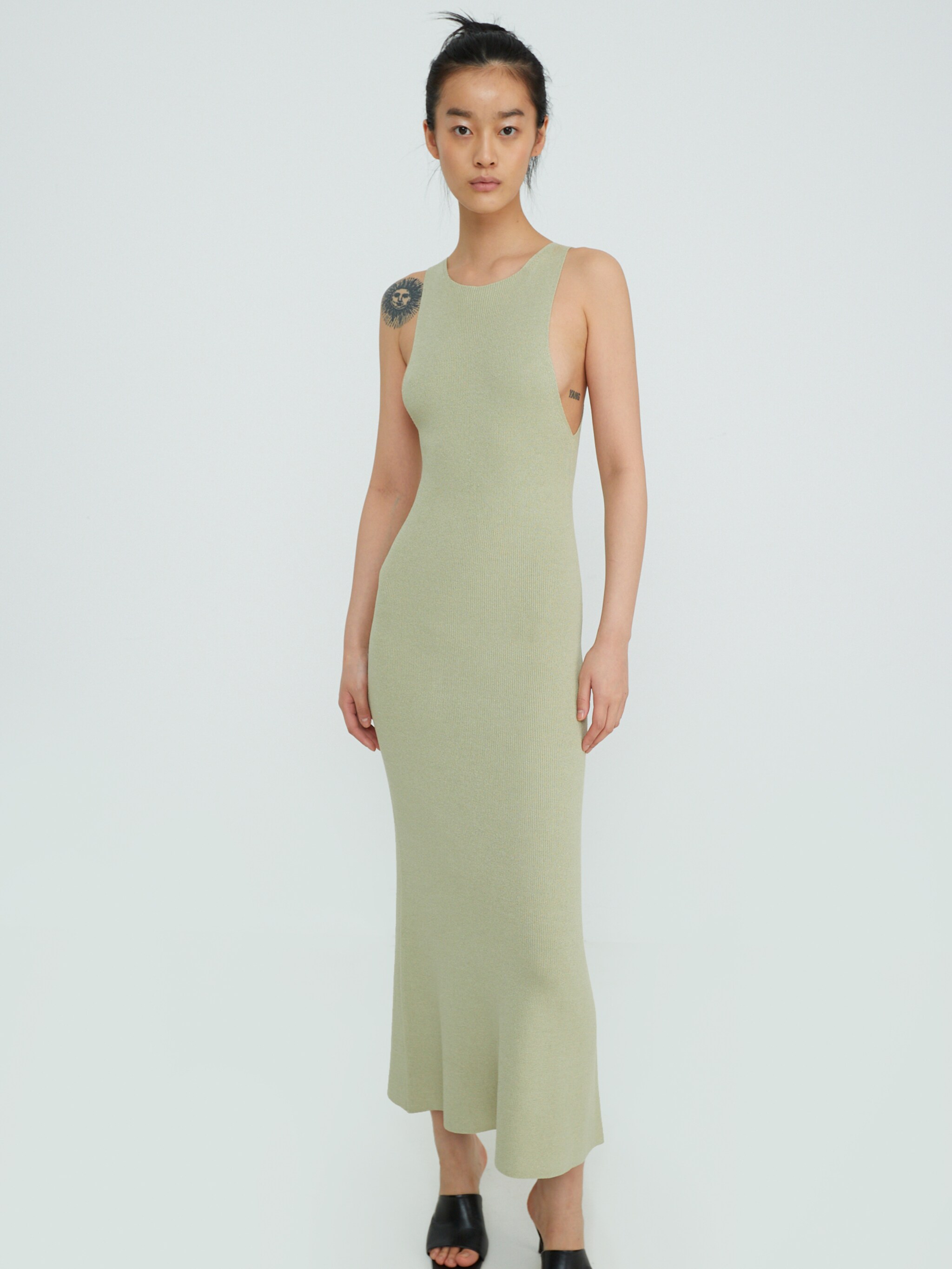 EDITED Producten Jurk 'Leila' Lichtgroen