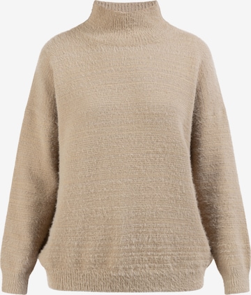 Pull-over Usha en beige : devant