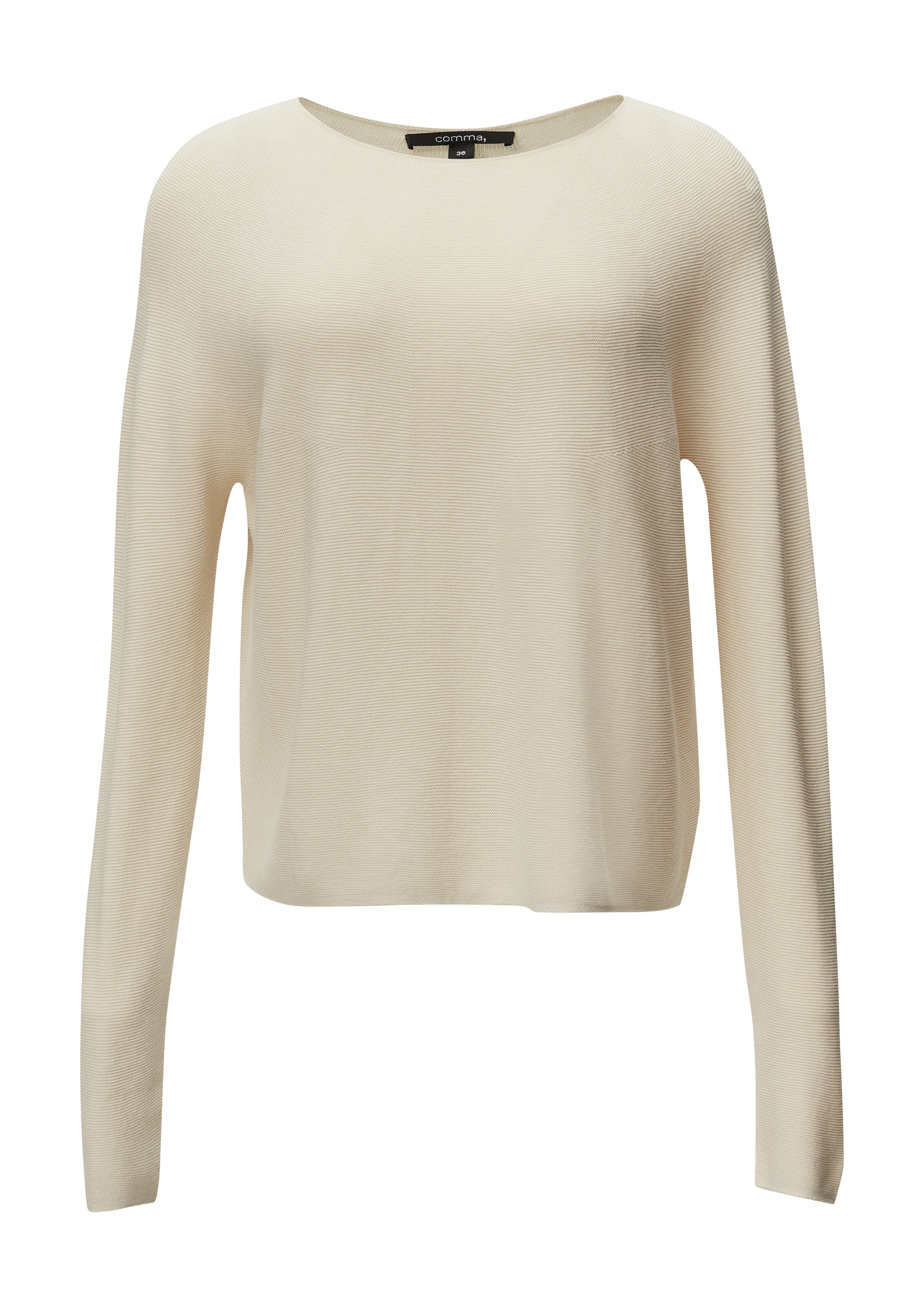 COMMA Pullover in Beige: Vorderseite