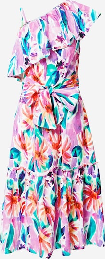 Thought Kleid 'Tiffany' in jade / dunkellila / orange / pink / rosa, Produktansicht