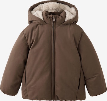 MANGO KIDS Jacke 'JORDI' in Braun: Vorderseite