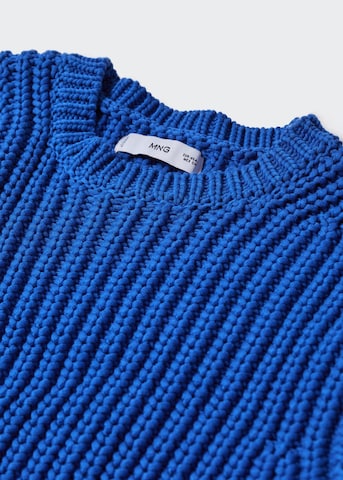 MANGO Sweater in Blue
