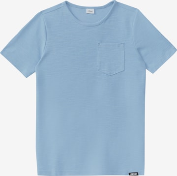 T-Shirt s.Oliver en bleu : devant