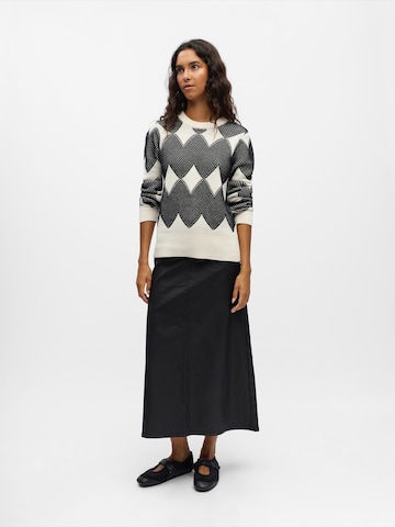 OBJECT Pullover 'OBJOLYMPIA' in Weiß