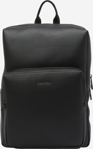 Calvin Klein Σακίδιο πλάτης σε μαύρο: μπροστά