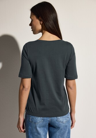 CECIL T-Shirt mit Wording in Grün
