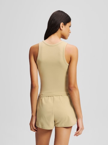regular Pantaloni 'Hotel' di Karl Lagerfeld in beige