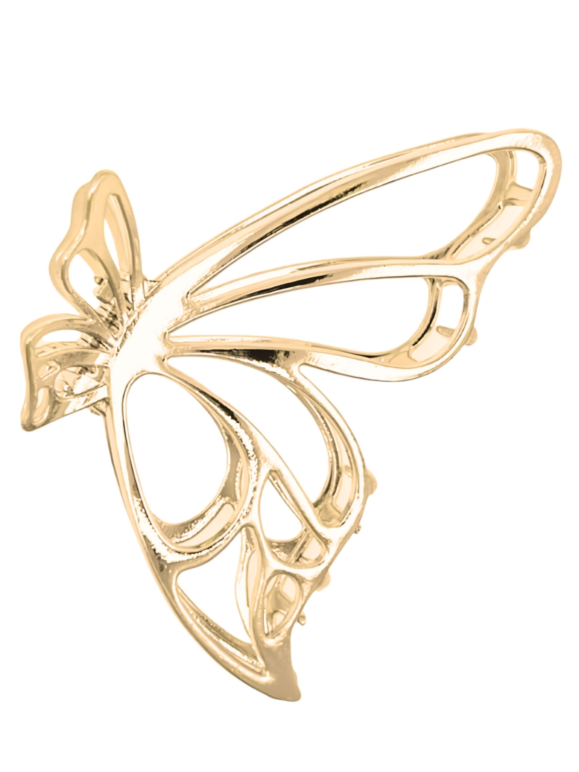 soho Hair accesoires Hair jewelry 'Nabi Hair Claw - Gold' in 8cm x 8cm in Gold, Item view