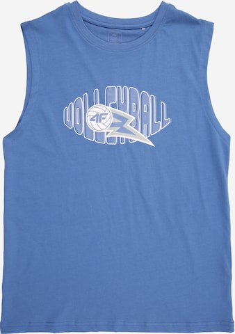 mėlyna 4F Junior Sportiniai marškinėliai: priekis