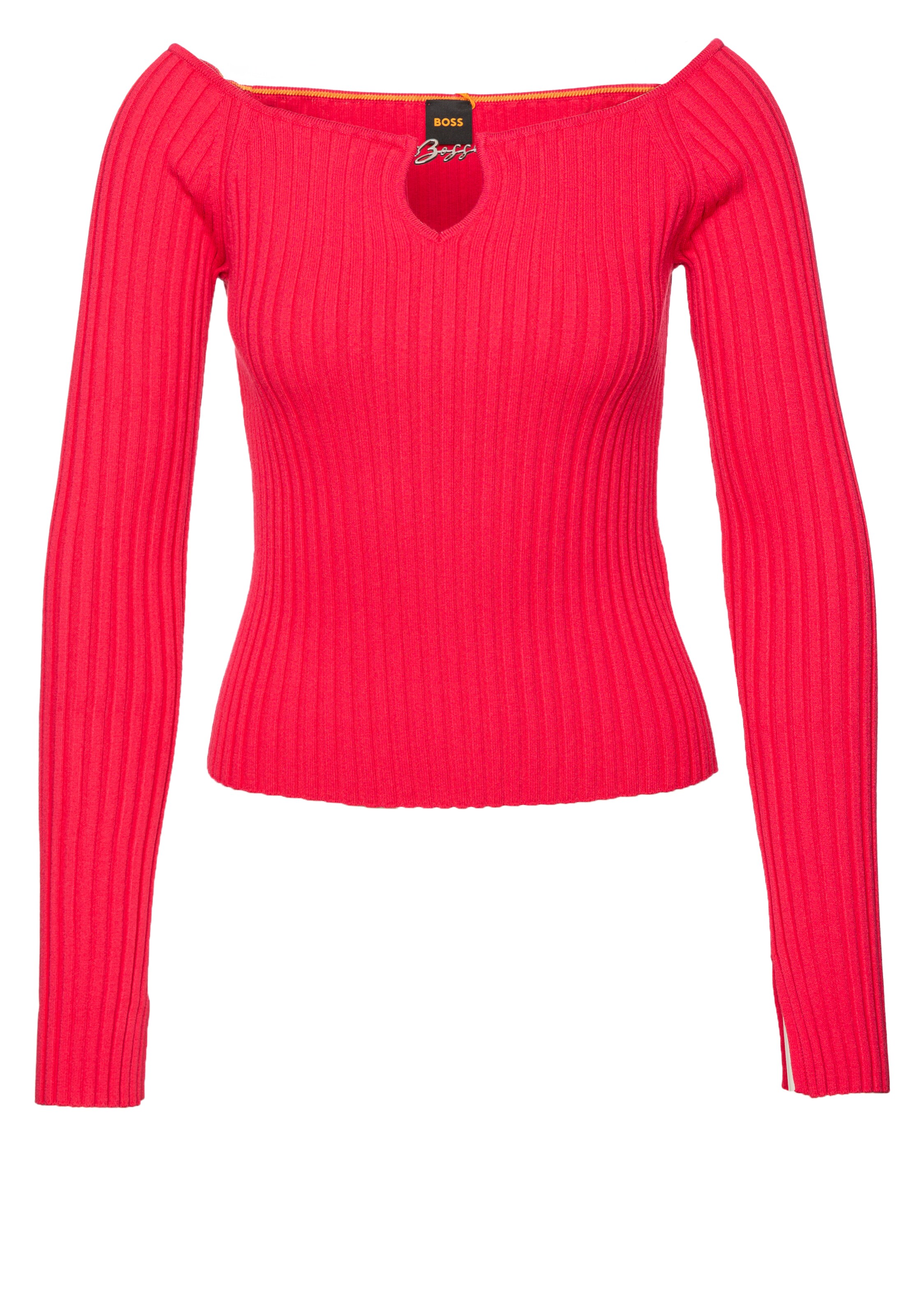 BOSS Sweater 'C_Fayez' in Red: front