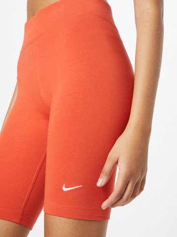Skinny Leggings Nike Sportswear en rouge