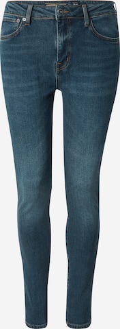 Jean Superdry en bleu : devant