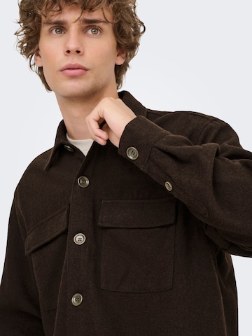 Only & Sons - Chaqueta de entretiempo 'ONSPaul' en marrón