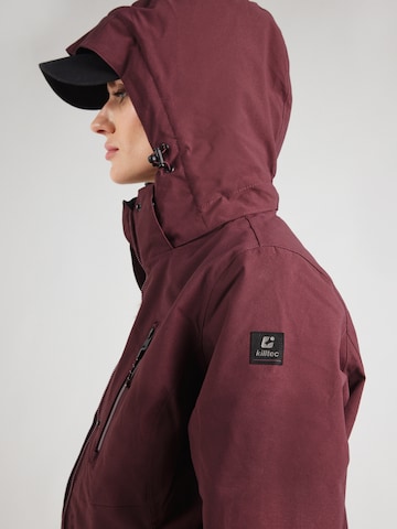 KILLTEC - Chaqueta de montaña en rojo