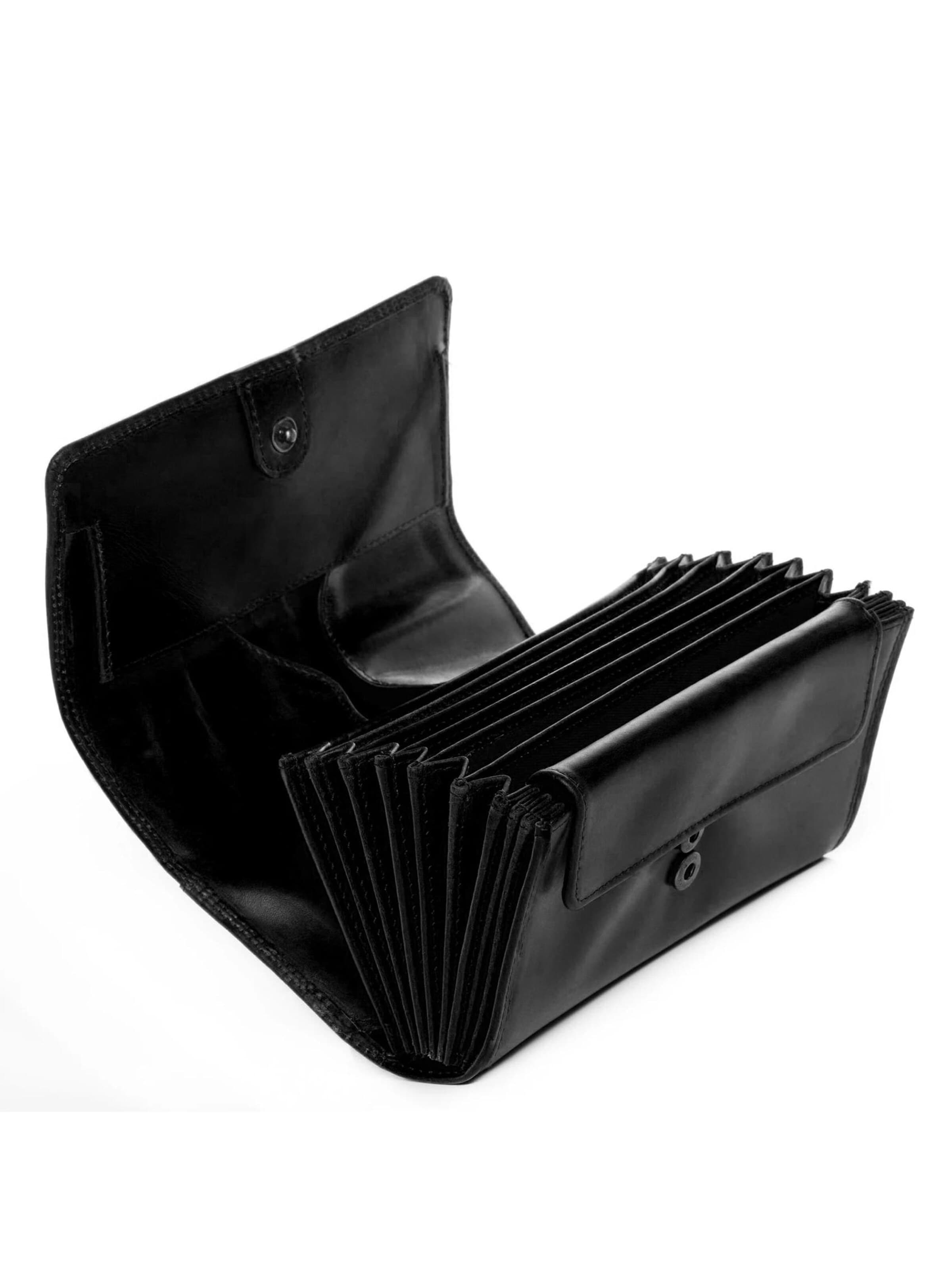 SID & VAIN Fanny Pack 'Kellner-Geldbörse & Holster ABERDEEN' in Black