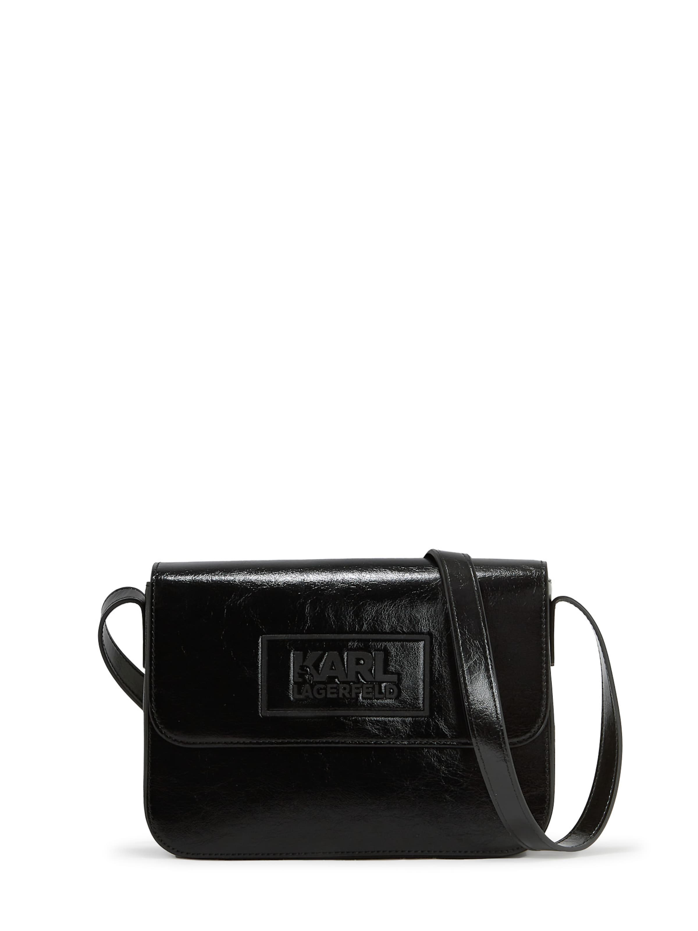 Karl Lagerfeld Torba na ramię w kolorze czarny: przód