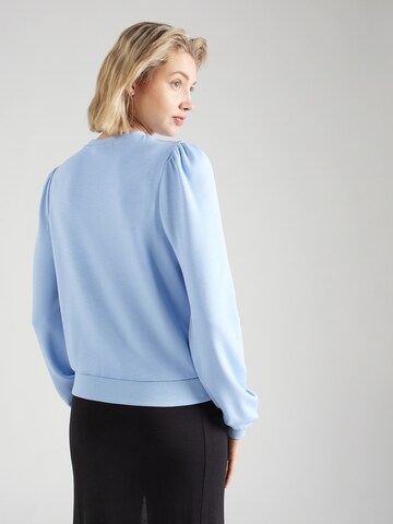 Sweat-shirt QS en bleu