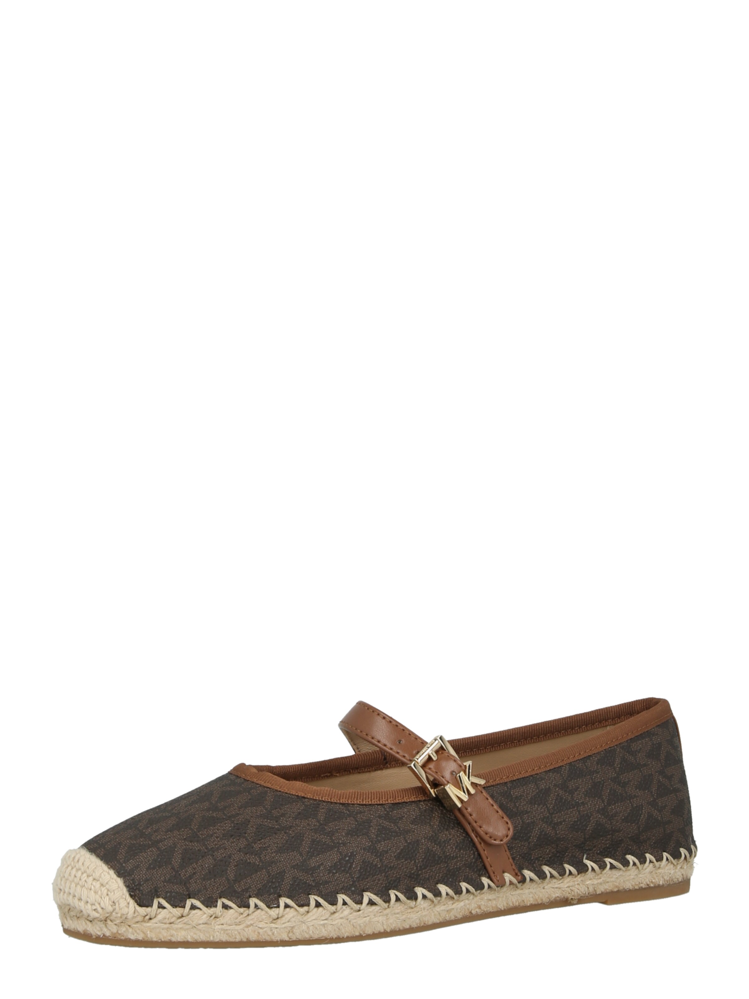 MICHAEL Michael Kors Espadrile | rjava barva: sprednja stran