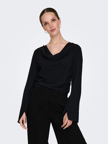 ONLY Shirt in Zwart: voorkant