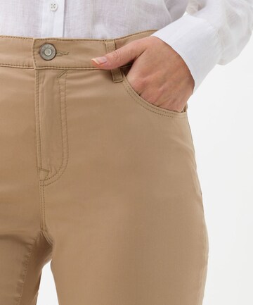 BRAX Regular Pants 'Carola' in Brown