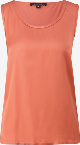 COMMA Top in Orange: front