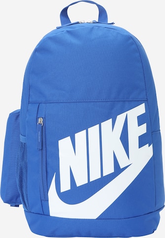Nike Sportswear Backpack BRSLA in Navy Aqua Light Blue ABOUT YOU