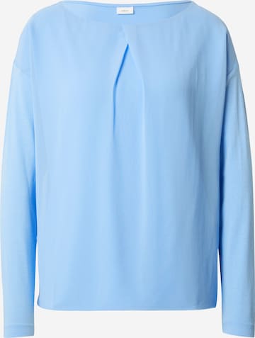 T-shirt s.Oliver BLACK LABEL en bleu : devant